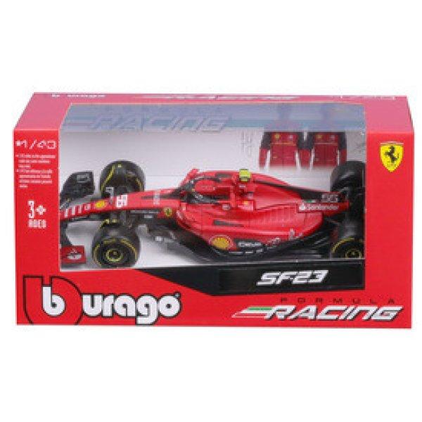 Bburago 1 /43 F1 versenyautó - Ferrari SF-23 #55 (Carlos Sainz)