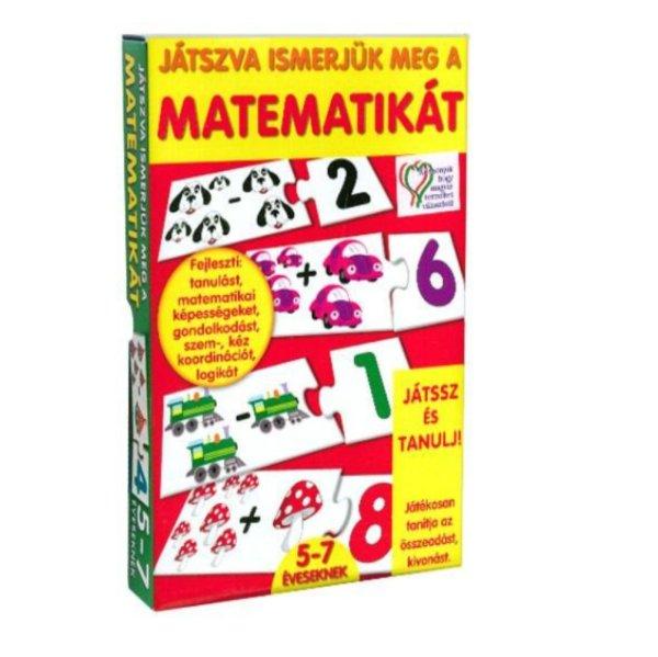 Játszva ismerjük meg a matematikát - oktató, logikai játék (BBJ)