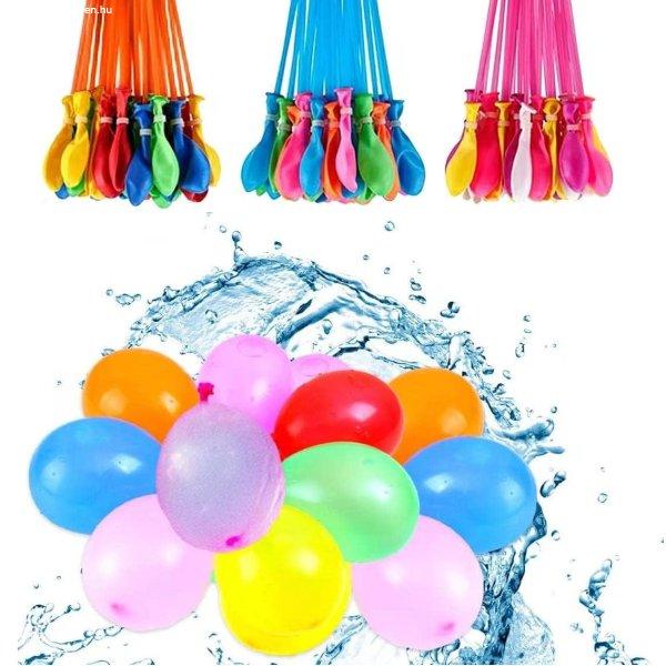 Magic balloons - 300 db-os, automatikusan záródó, 30 mp alatt feltölthető
vízibomba szett (BBJ) (BBMJ)