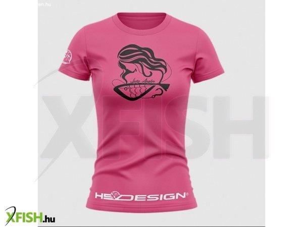 Frenetic Hs Design Női Horgász Póló Pink L