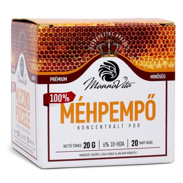 Mannavita Koncentrált Méhpempő POR 6% 10-HDA tartalommal, 20g (2db)
