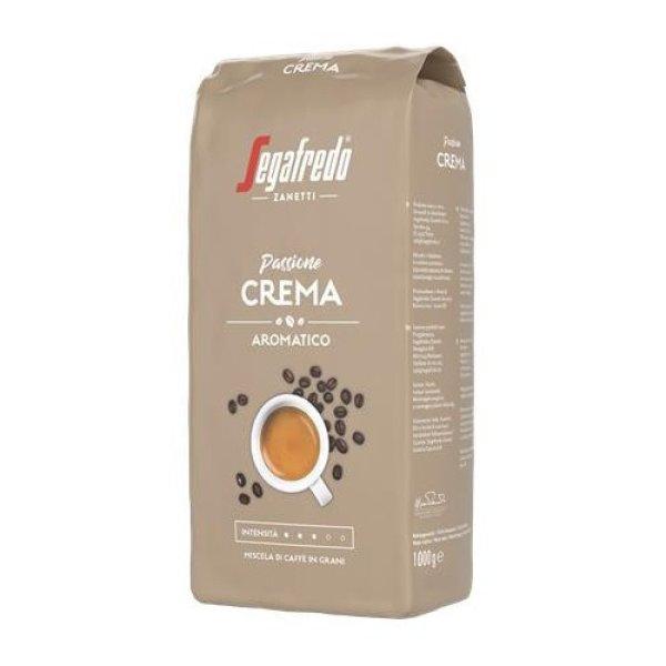 Kávé, pörkölt, szemes, 1000 g, SEGAFREDO "Passione Crema"