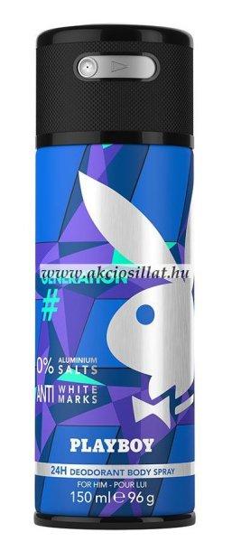 Playboy Generation For Him 0% Aluminium 24H dezodor 150ml