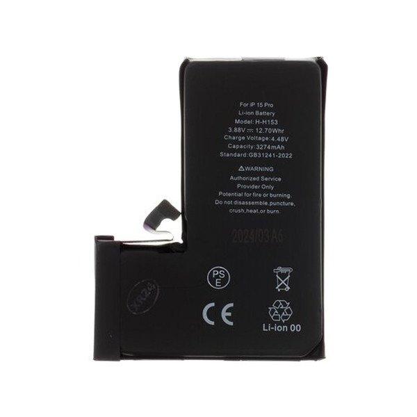 Akkumulátor Apple iPhone 15 Pro számára (3274mAh)