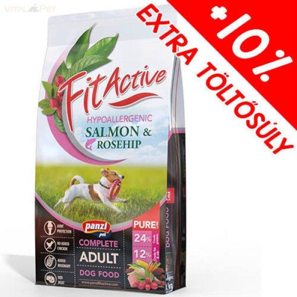 Panzi FitActive PURE 12 kg Hypoallergenic SALMON-ROSEHIP (lazac+csipkebogyó)