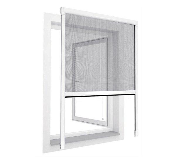 Livarno Home 130 x 160 cm műanyag keretes szúnyogháló roló, ablakroló,
rolós szúnyogháló ablakra 160 x 130 cm fehér kerettel