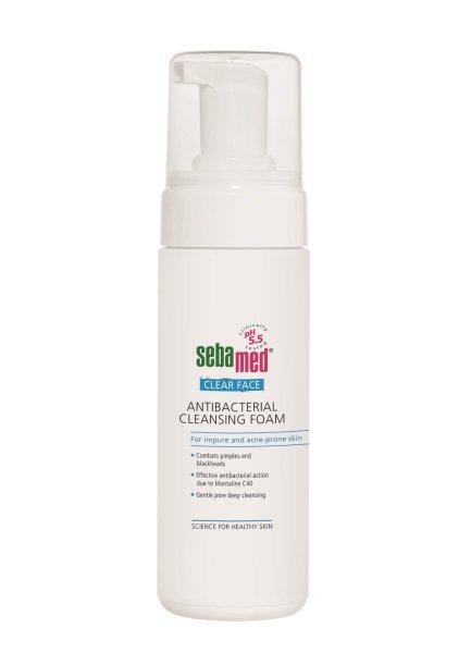 Sebamed Antibakteriális tisztítóhab Clear Face (Antibacterial
Cleansing Foam) 150 ml