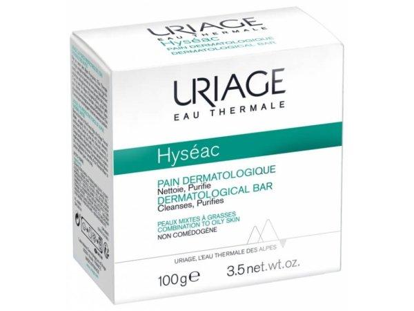 Uriage Tisztító szilárd szappan kombinált és
zsíros bőrre Hyseac (Dermatological Bar) 100 g