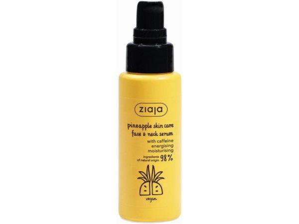 Ziaja Arc- és nyakápoló szérum Pineapple Skin Care (Face &
Neck Serum) 50 ml