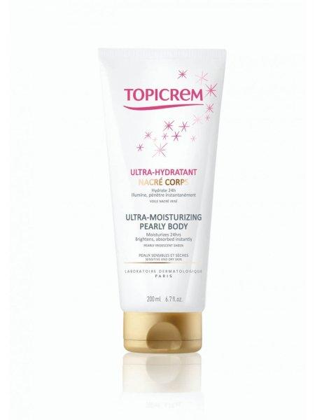 Topicrem Hidratáló gyöngyház testápoló (Ultra
Moisturizing Pearly Body) 200 ml