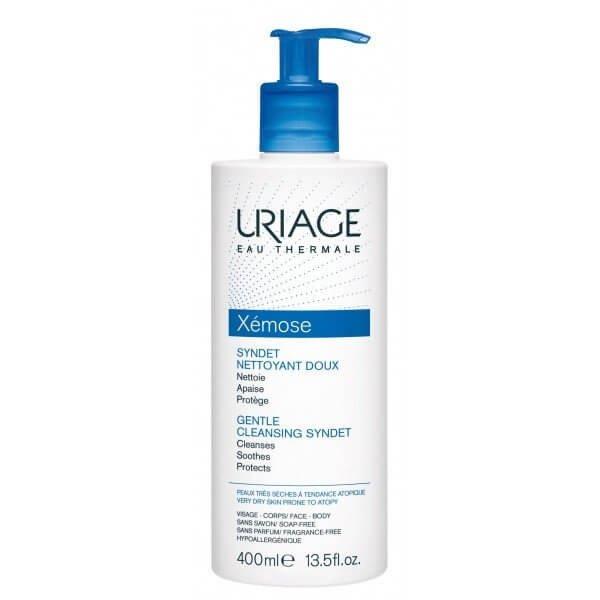 Uriage Gyengéd tisztító krém gél száraz vagy
atópiás bőrre Xémose (Gentle Cleansing Syndet) 200 ml