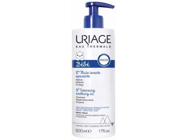 Uriage Nyugtató tisztító olaj Bébé (1st Cleansing
Soothing Oil) 500 ml