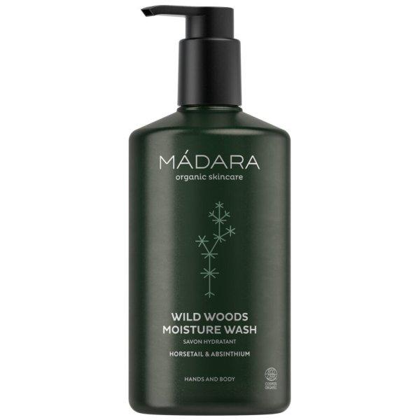 MÁDARA Folyékony szappan kézre és testre vad erdők
illatával (Moisture Wash) 500 ml