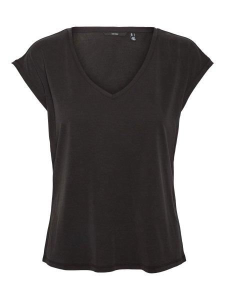 Vero Moda Női póló VMFILLI 10247666 Black S