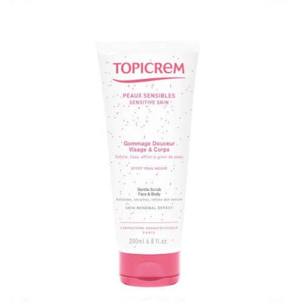 Topicrem Kíméletes testradír érzékeny
bőrre(Gentle Scrub) 200 ml