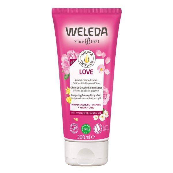 Weleda Kényeztető tusfürdő Aroma Shower Love (Pampering
Creamy Body Wash) 200 ml