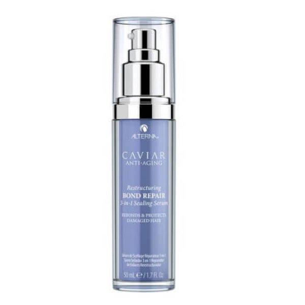 Alterna Helyreállító hajszérum sérült és
törékeny hajra Caviar (Restructuring Bond Repair 3-in-1 Sealing Serum)
487 ml