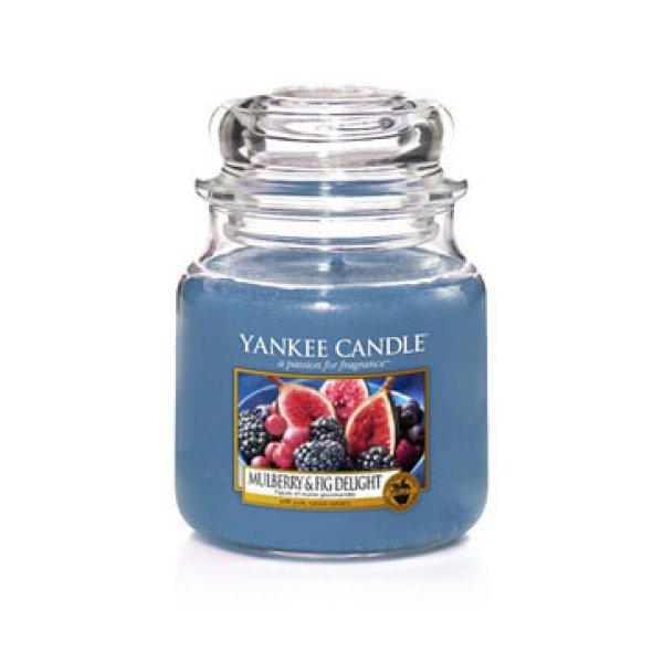 Yankee Candle Illatgyertya Classic Mulberry & Fig Delight 104 g - kicsi