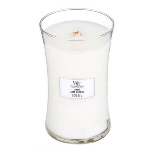 WoodWick Illatgyertya Linen 609,5 g