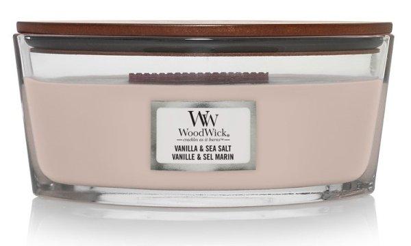 WoodWick Hajógyertya Sea Salt & Vanilla 453,6 g