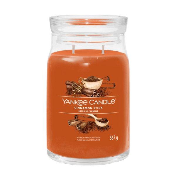 Yankee Candle Illatgyertya Signature Cinnamon Stick 567 g - nagy