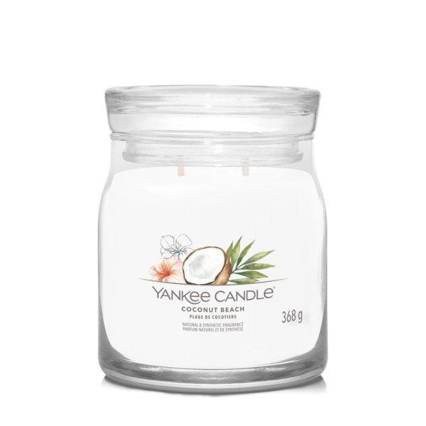 Yankee Candle Illatgyertya Signature közepes Coconut Beach 368 g