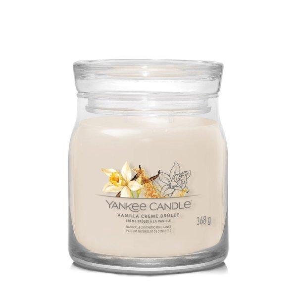 Yankee Candle Illatgyertya Signature közepes Vanilla Creme Brulée 368
g