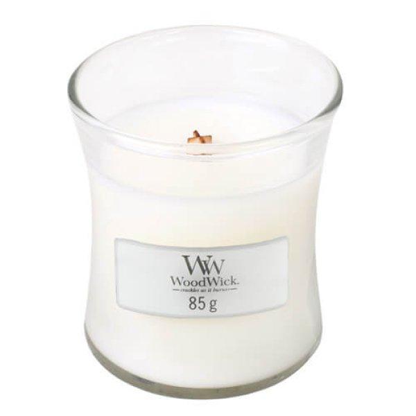 WoodWick Illatgyertya White Teak 85 g