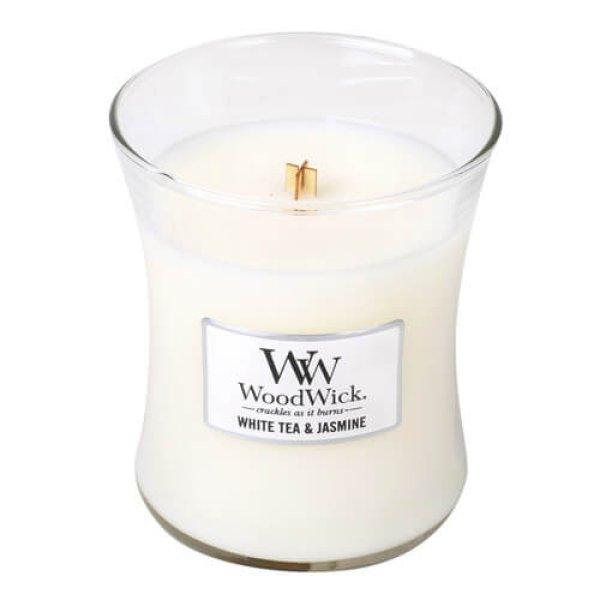 WoodWick Illatgyertya White Tea & Jasmine 275 g