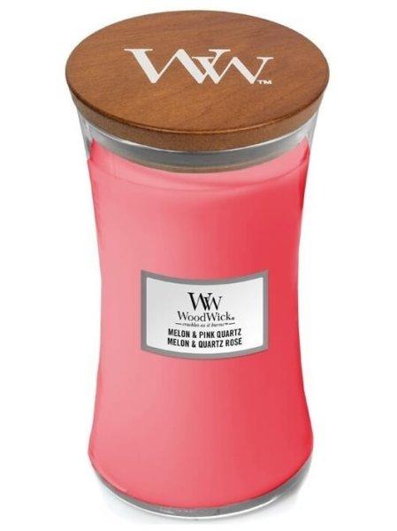 WoodWick Illatgyertya Melon & Pink Quartz 609,5 g