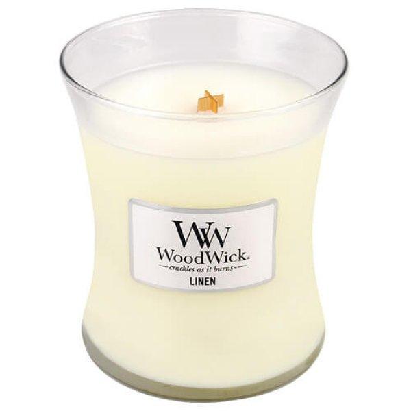 WoodWick Illatgyertya Linen 275 g