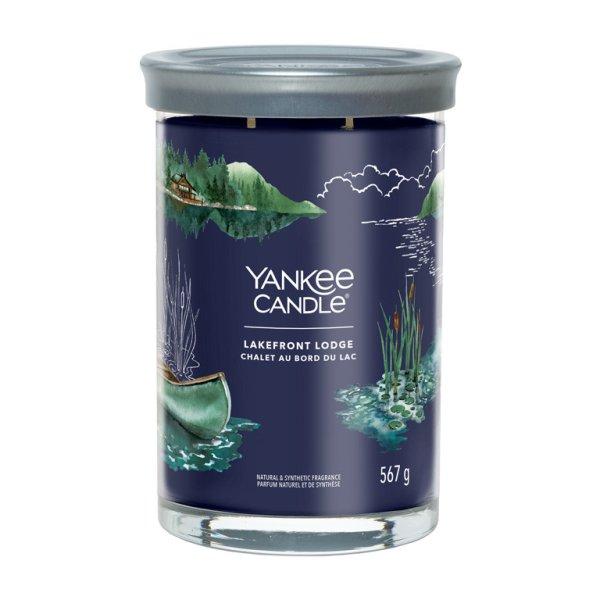 Yankee Candle Illatgyertya Signature tumbler Lakefront Lodge 567 g - nagy