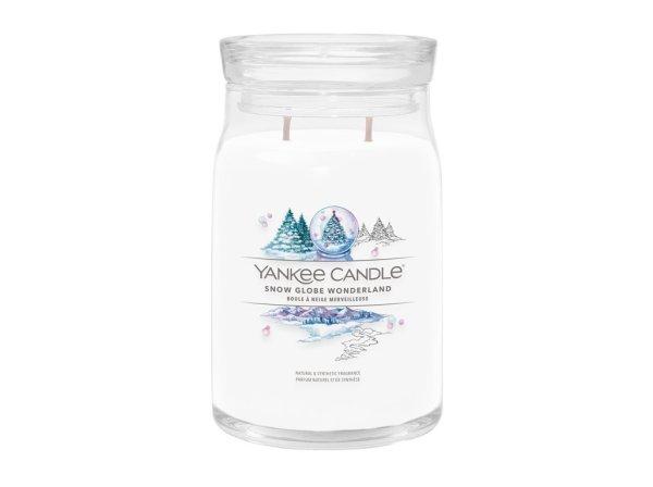 Yankee Candle Illatgyertya Signature nagy üveg Snow Globe Wonderland 567 g