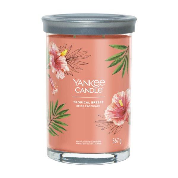 Yankee Candle Illatgyertya Signature tumbler nagy Tropical Breeze 567 g