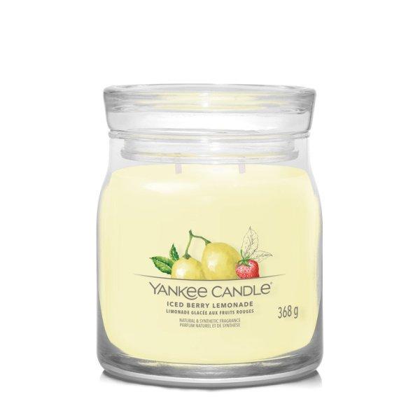 Yankee Candle Illatgyertya Signature közepes Iced Berry Lemonade 368 g