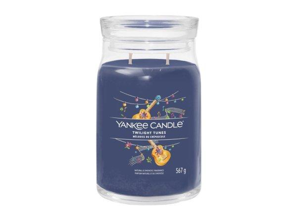 Yankee Candle Illatgyertya Signature Twilight Tunes 567g - nagy