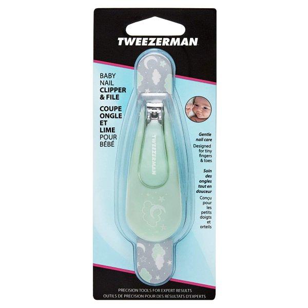 Tweezerman Gyermekek osztók és körömápoló (Baby
Nail Clipper File)