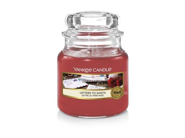 Yankee Candle Illatgyertya Classic Letters to Santa 104 g - kicsi