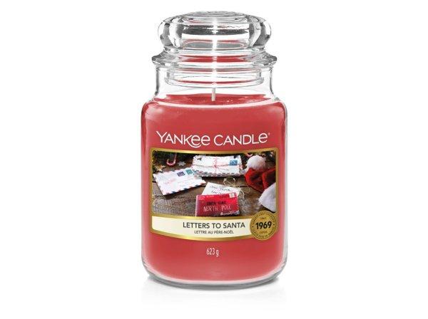 Yankee Candle Illatgyertya Classic Letters to Santa 623 g - nagy