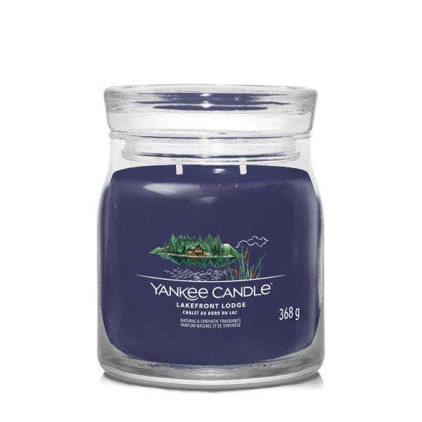 Yankee Candle Illatgyertya Signature közepes Lakefront Lodge 368 g