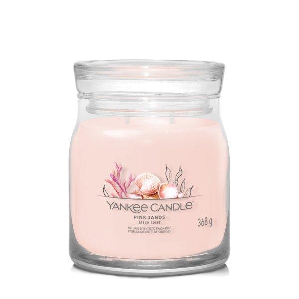 Yankee Candle Illatgyertya Signature közepes Pink Sands 368 g