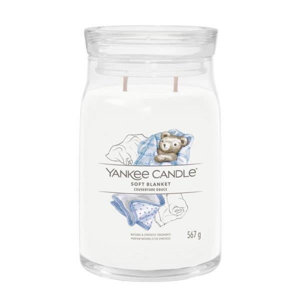 Yankee Candle Illatgyertya Signature Soft Blanket 567 g - nagy