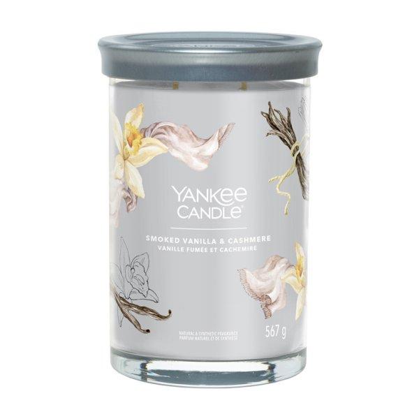 Yankee Candle Illatgyertya Signature tumbler nagy Smoked Vanilla & Cashmere 567
g