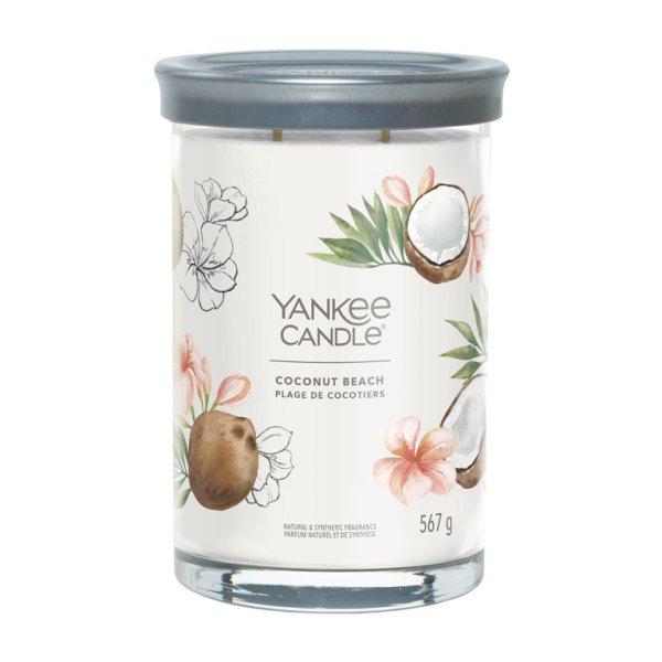 Yankee Candle Illatgyertya Signature tumbler Coconut Beach 567 g - nagy