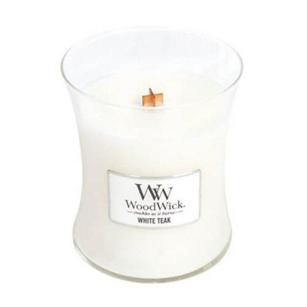 WoodWick Illatgyertya White Teak 275 g