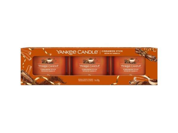 Yankee Candle Illatgyertya szett Cinnamon Stick 3 x 37 g