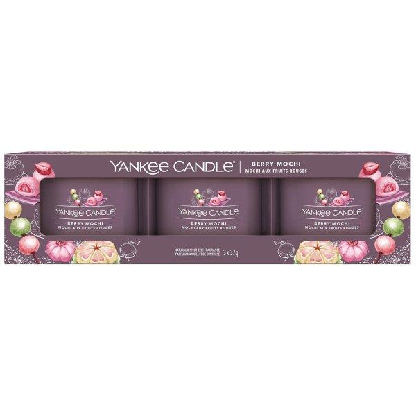 Yankee Candle Illatgyertya Berry Mochi 3 x 37 g