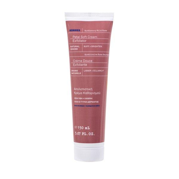 Korres Gyengéd hámlasztó arckrém Wild Rose (Exfoliating
Cleanser) 150 ml