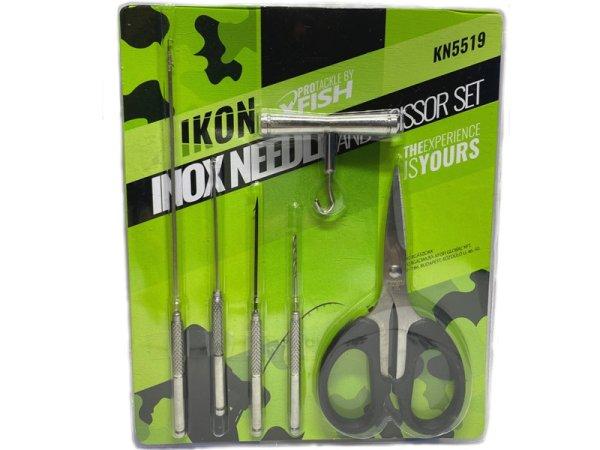 Ikon Inox Needle rozsdamentes csalizó szett