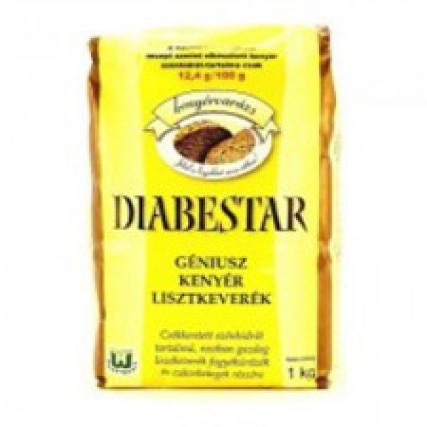 Diabestar génius kenyér lisztkeverék 1000 g